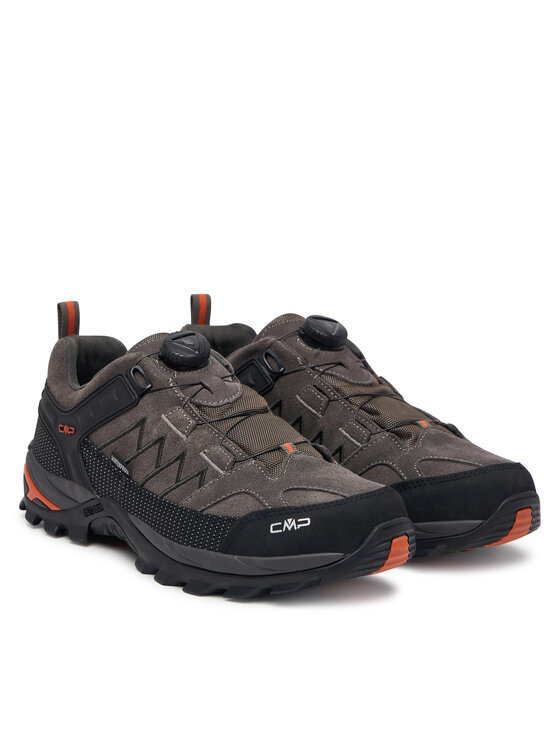 CMP CMP Trekkingi Rigel Low Fitgo Wp 3Q13587 Brązowy