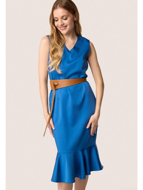 QUIOSQUE QUIOSQUE Každodenní šaty Quiosque 4UP003801 Modrá Regular Fit