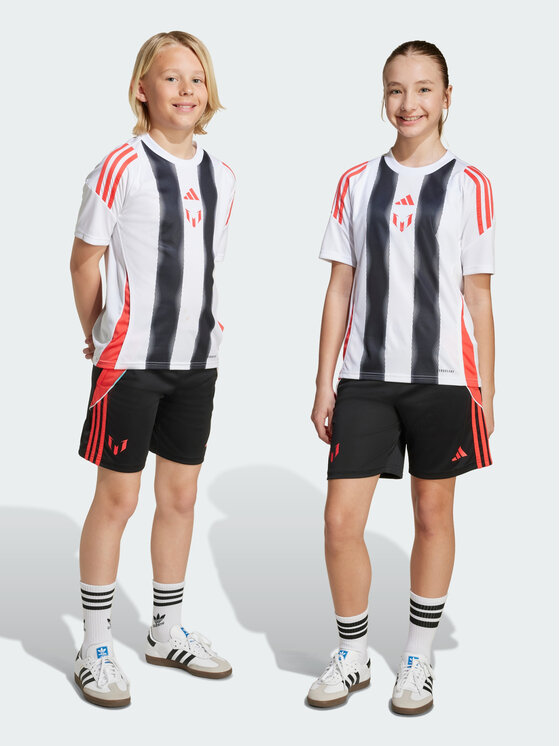 adidas adidas Szorty sportowe Messi Czarny Regular Fit