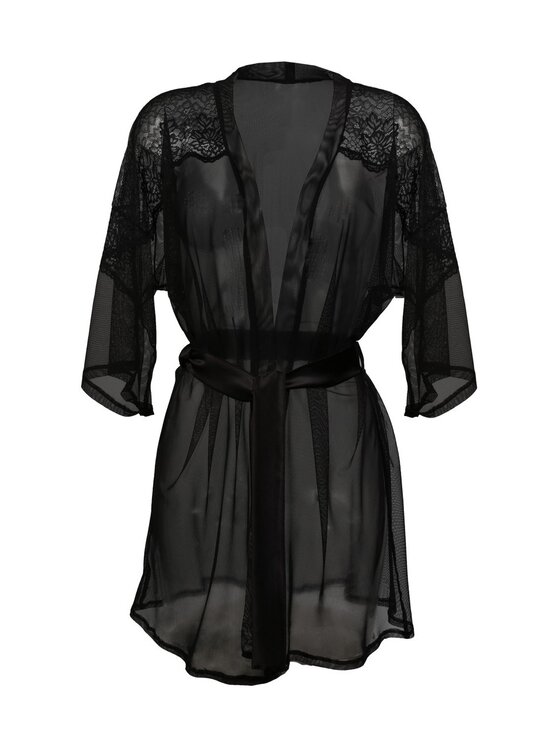 DKaren Lingerie DKaren Lingerie Szlafrok Costance Czarny