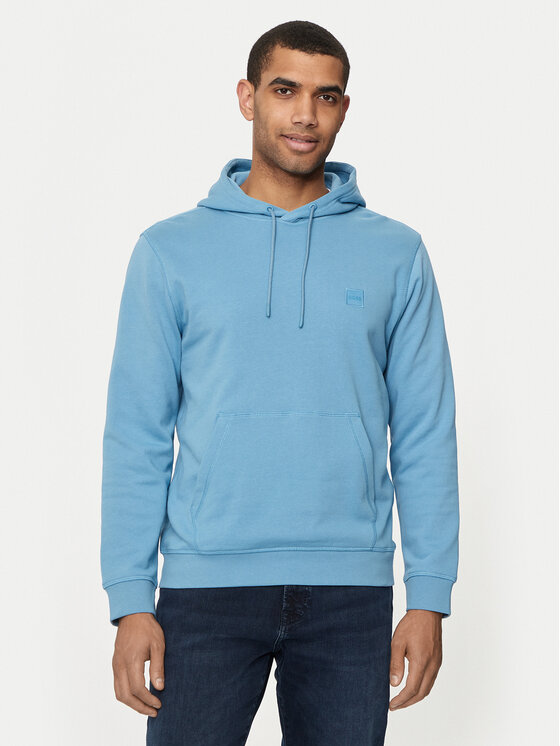Boss Mikina Wetalk 50509314 Modrá Regular Fit