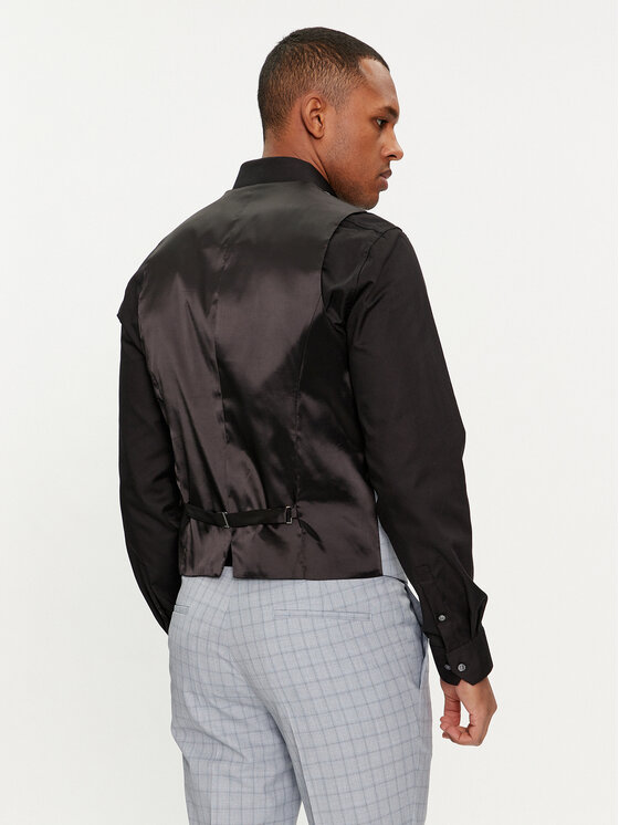 HUGO Hugo Uzvalks Arti/Hesten 50513538 Pelēks Extra Slim Fit