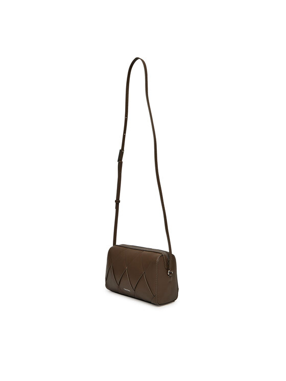 Calvin Klein Calvin Klein Τσάντα Ck Woven Camera Bag K60K613002 Καφέ