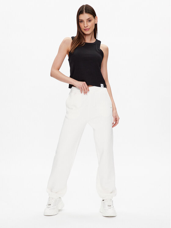 Calvin Klein Jeans Calvin Klein Jeans Top J20J221055 Crna Regular Fit