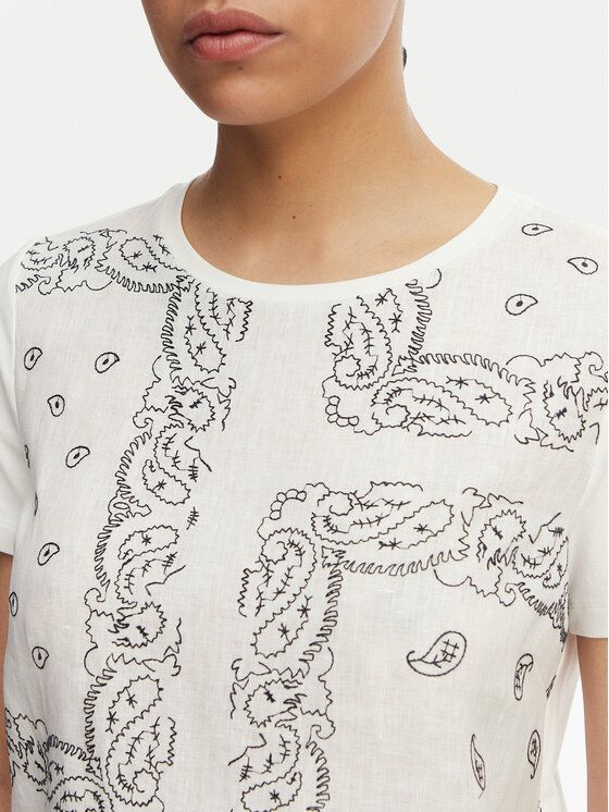 Weekend Max Mara Weekend Max Mara Majica Genio 2615941072 Bela Regular Fit