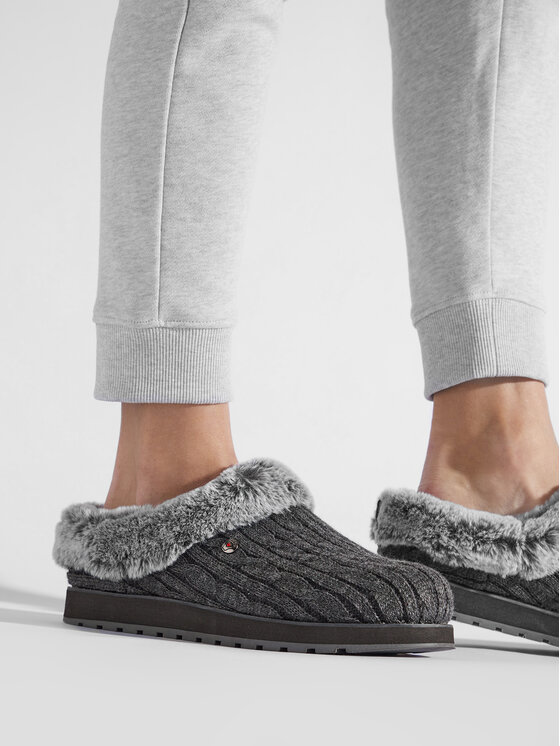 Skechers Skechers Пантофи Ice Angel 31204/CCL Сив