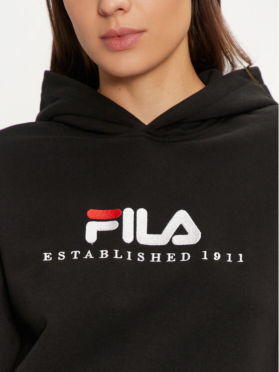 Fila Fila Μπλούζα Unisex Brunssum FAU0145 Μαύρο Regular Fit