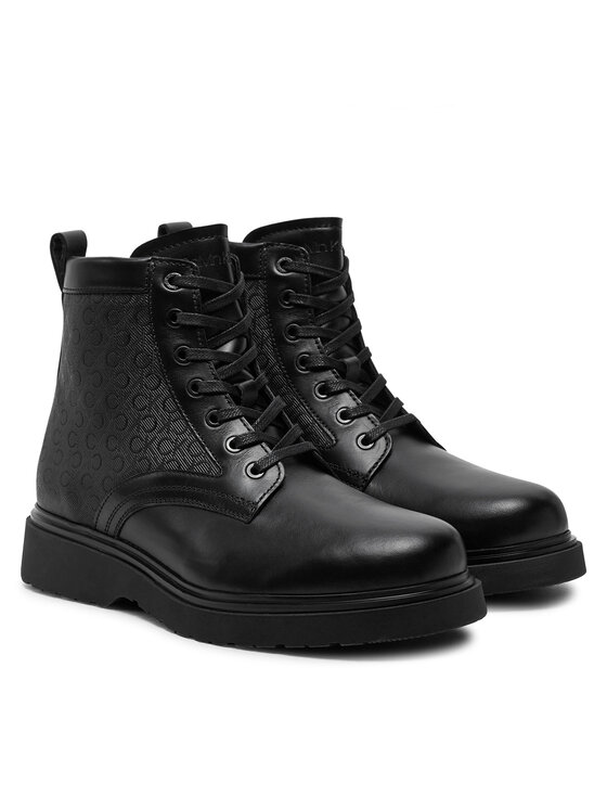 Calvin Klein Calvin Klein Μποτίνια HM0HM01580 Μαύρο