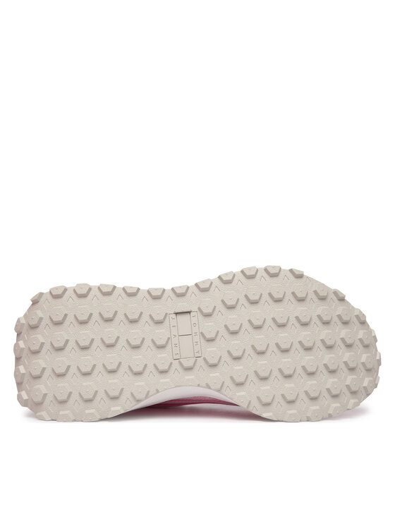 Tommy Jeans Tommy Jeans Snīkeri Tjw Sporty Knit Runner EN02962 Écru