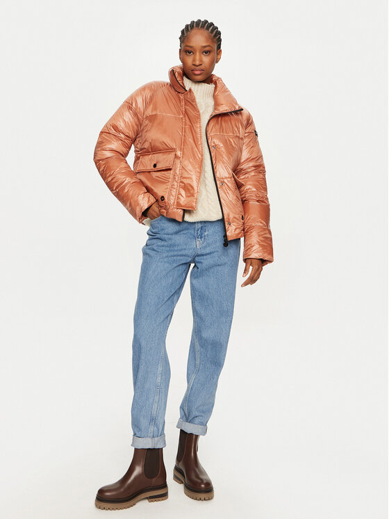 Frieda & Freddies Frieda & Freddies Μπουφάν μεταβατικό 3703 Καφέ Regular Fit