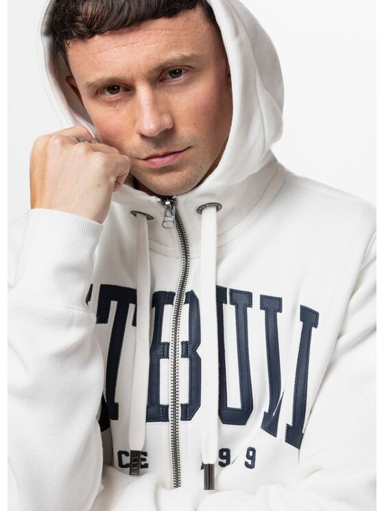 PITBULL PITBULL Bluza NORTON Biały Regular Fit