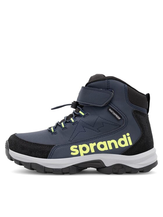 Sprandi Sprandi Trapery Winter Wave CP86-25067 Granatowy