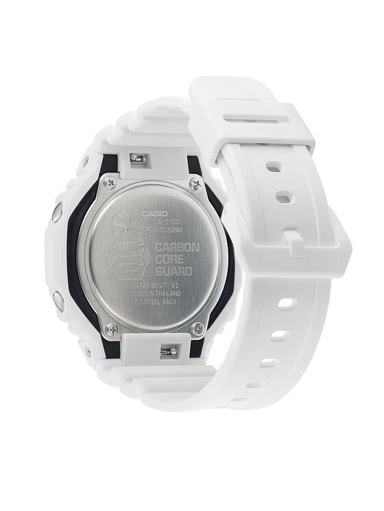 G-Shock G-Shock Ρολόι GA-2100-7AER Λευκό