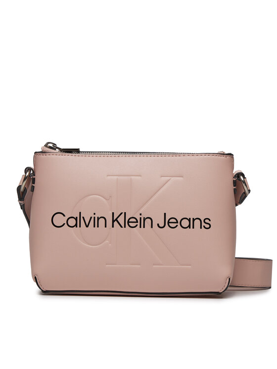 Geantă Calvin Klein Jeans Sculpted Camera Pouch21 Mono K60K610681 Roz