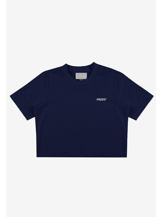 PROSTO. PROSTO. T-Shirt Heavyweight Granatowy Regular Fit