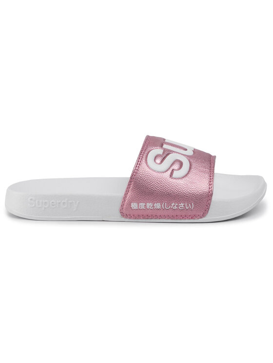 Superdry Superdry Шльопанці Colour Change Pool Slide WF300002A Рожевий
