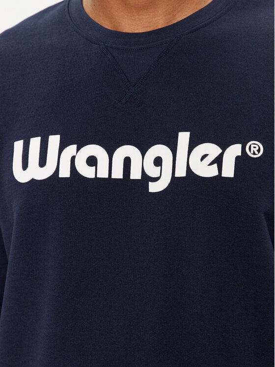 Wrangler Wrangler Felpa Logo 112350539 Écru Regular Fit