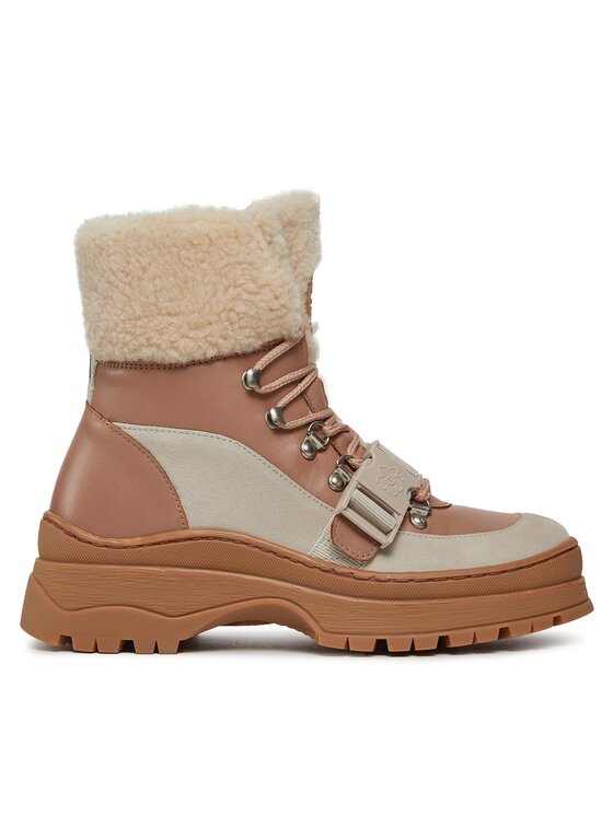 Ted Baker Ted Baker Kotníková obuv Mayyzi 258003 Hnědá