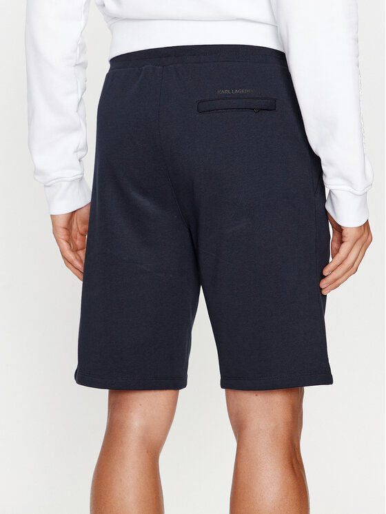 KARL LAGERFELD KARL LAGERFELD Sportovní kraťasy 705897 500900 Tmavomodrá Regular Fit