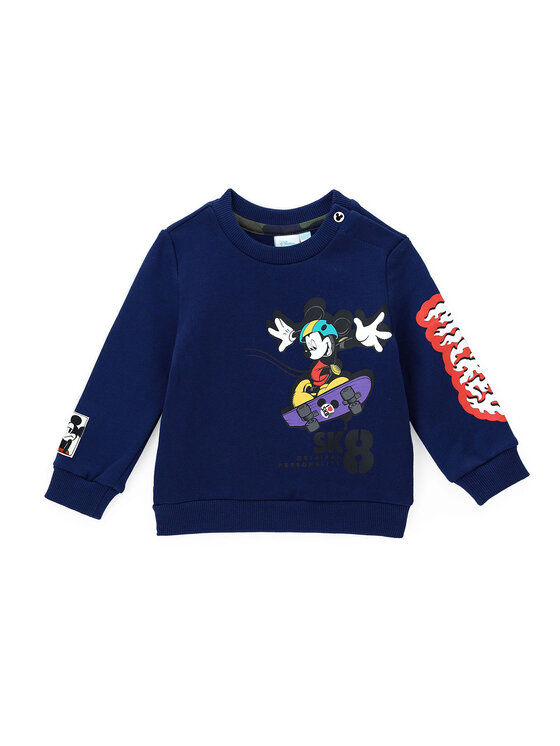 Original Marines Original Marines Majica dugih rukava DISNEY DCAV0636NM Tamnoplava Regular Fit
