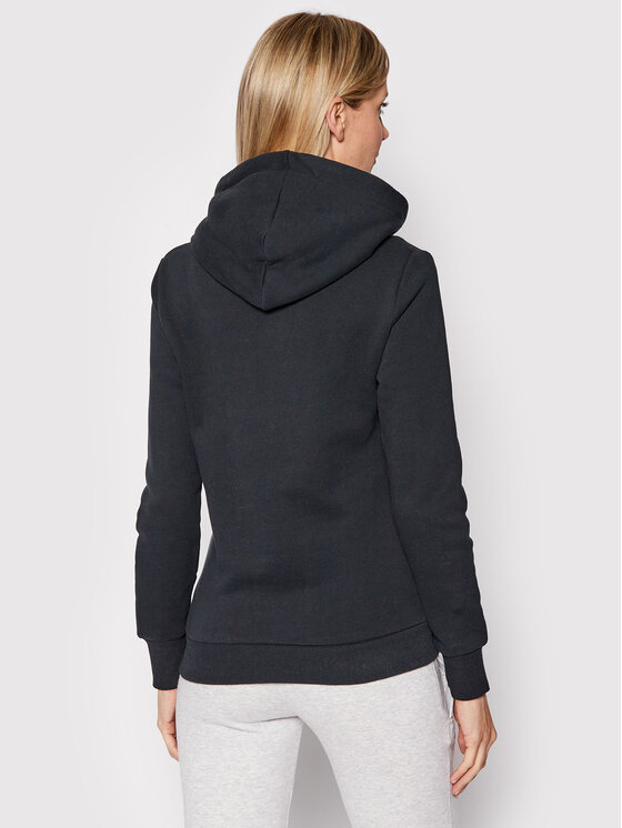 Superdry Superdry Majica dugih rukava Vl Hood W2010455A Tamnoplava Regular Fit