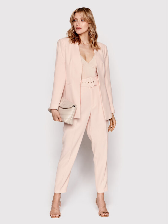 Pantaloni di tessuto 2GGB08 8177Z Rosa Regular Fit...