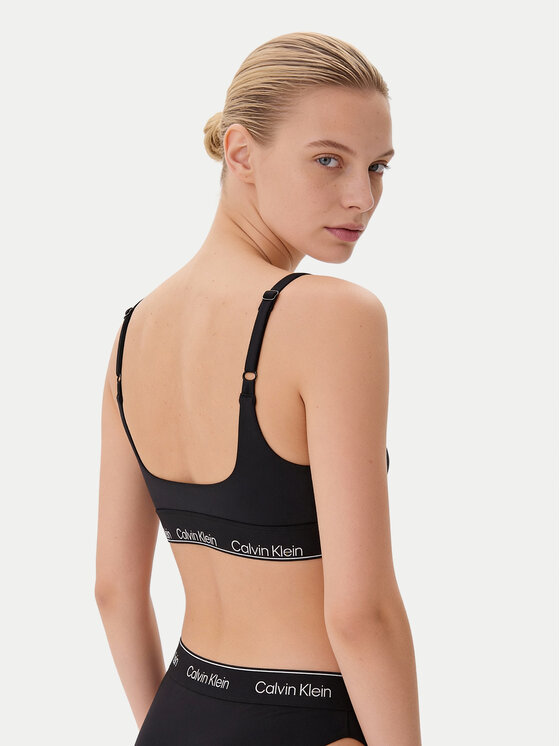 Calvin Klein Swimwear Calvin Klein Swimwear Горнище на бански LV00Q61130 Черен