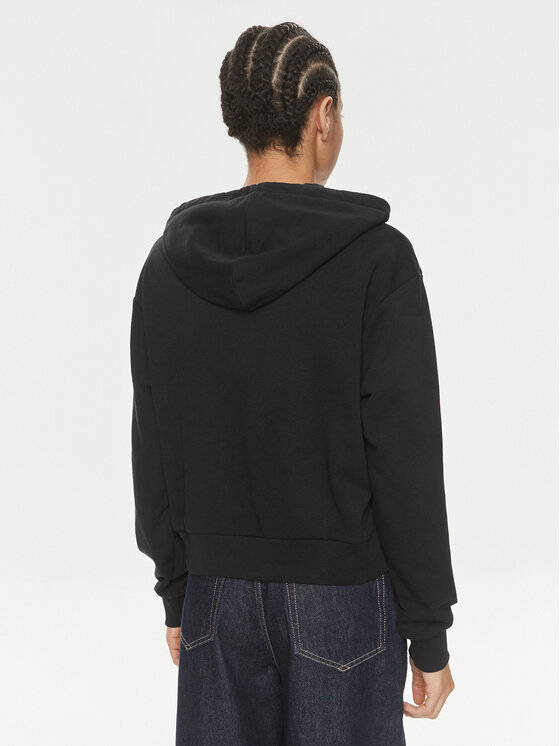 Vans Vans Felpa W Essential Ft Rlx Po VN000JF6 Nero Regular Fit