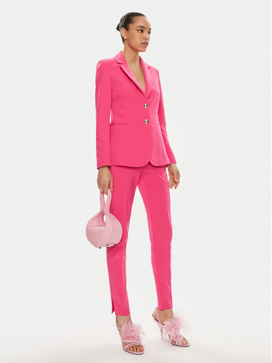 Rinascimento Rinascimento Stoffhose CFC0118281003 Rosa Regular Fit