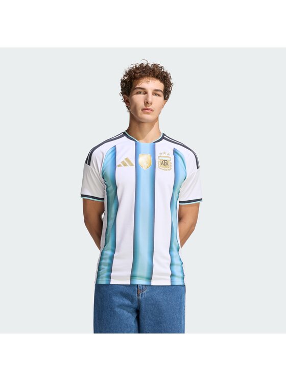 adidas adidas Tehnička majica Argentina 26 Home Replica JM8396 Svijetloplava Slim Fit