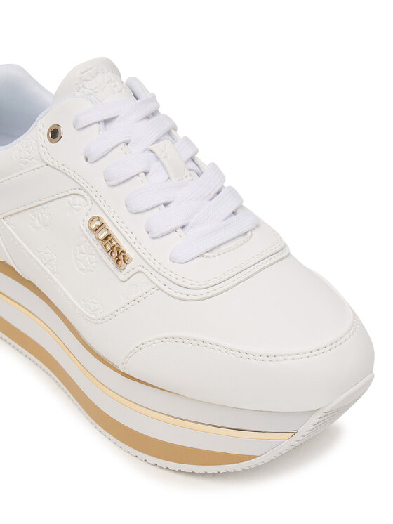 Guess Guess Sneakersy FLJHN4 ELE12 Bílá