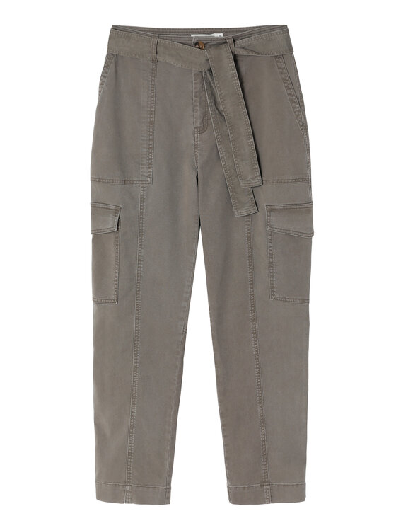 TATUUM TATUUM Spodnie materiałowe MALTI Khaki Wide Fit