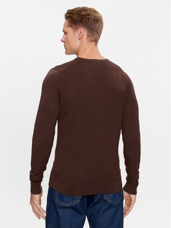 Calvin Klein Calvin Klein Maglione Superior K10K109474 Marrone Regular Fit