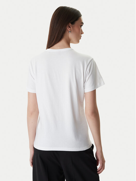 HUGO HUGO T-Shirt Damacia 50562145 Bílá Regular Fit
