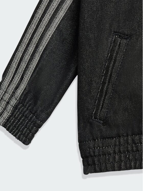adidas adidas Kurtka jeansowa 161129 Czarny Regular Fit