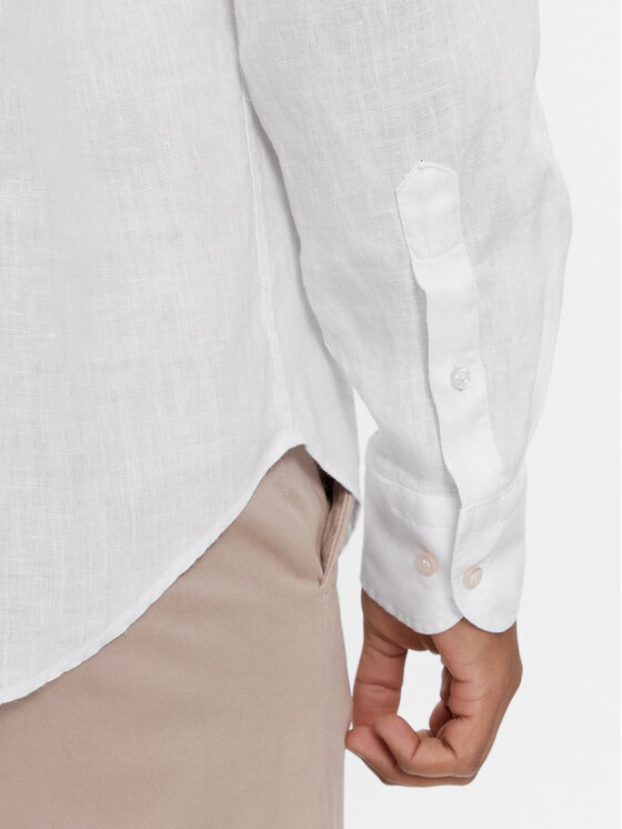 Paul&Shark Paul&Shark Koszula 24413322 Biały Slim Fit