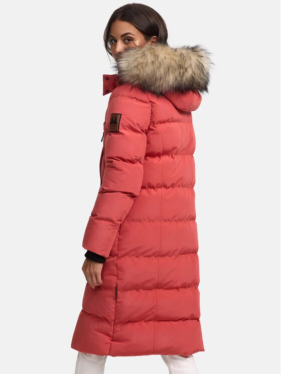 Marikoo Marikoo Kurtka zimowa Schneesternchen Czerwony Regular Fit