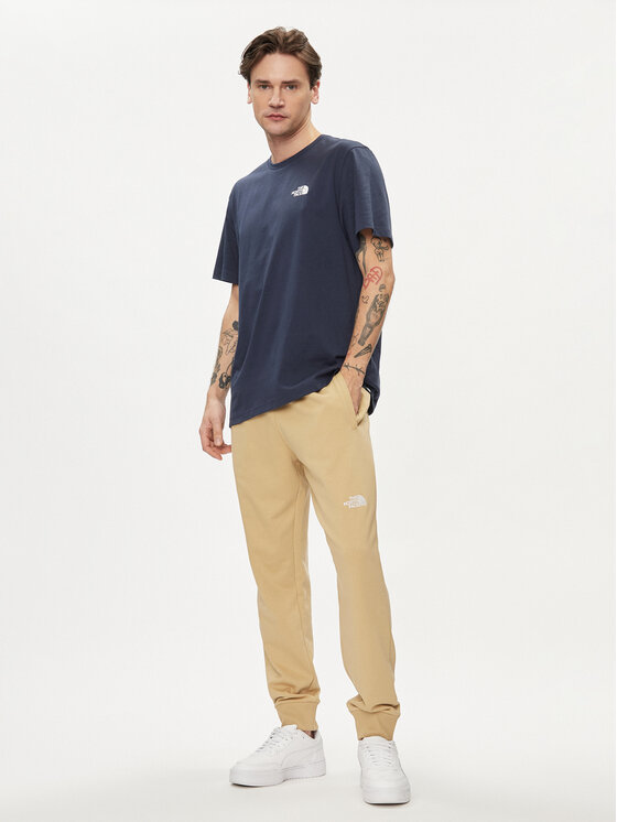 The North Face The North Face T-Shirt Simple Dome NF0A87NG Granatowy Regular Fit