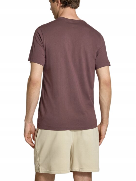 Nike Nike T-Shirt AR4997-502 Brązowy Standard Fit