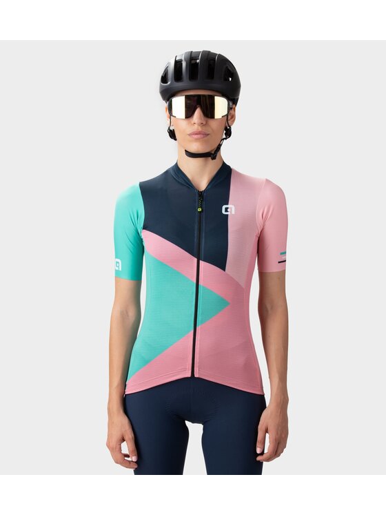 Alé Cycling Alé Cycling Koszulka rowerowa Solid Next Różowy Fitted Fit