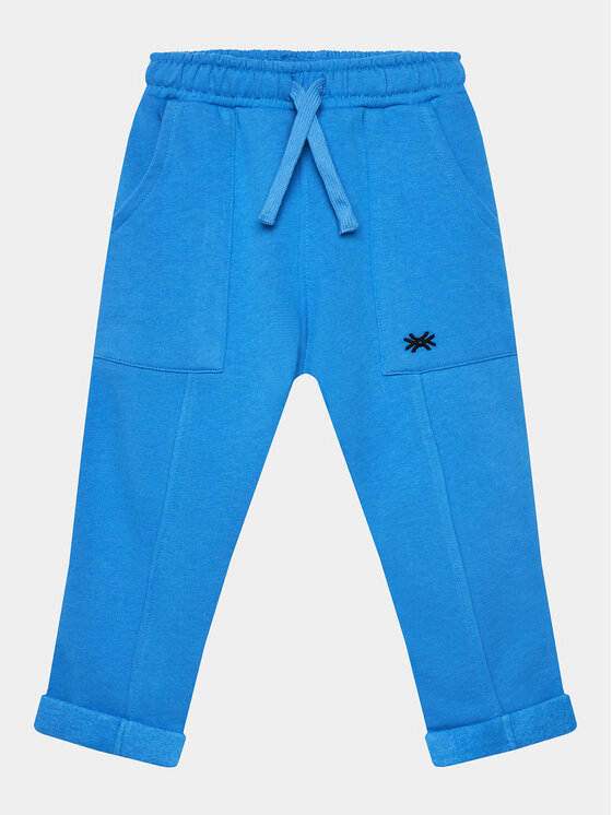 Pantaloni blu sale benetton