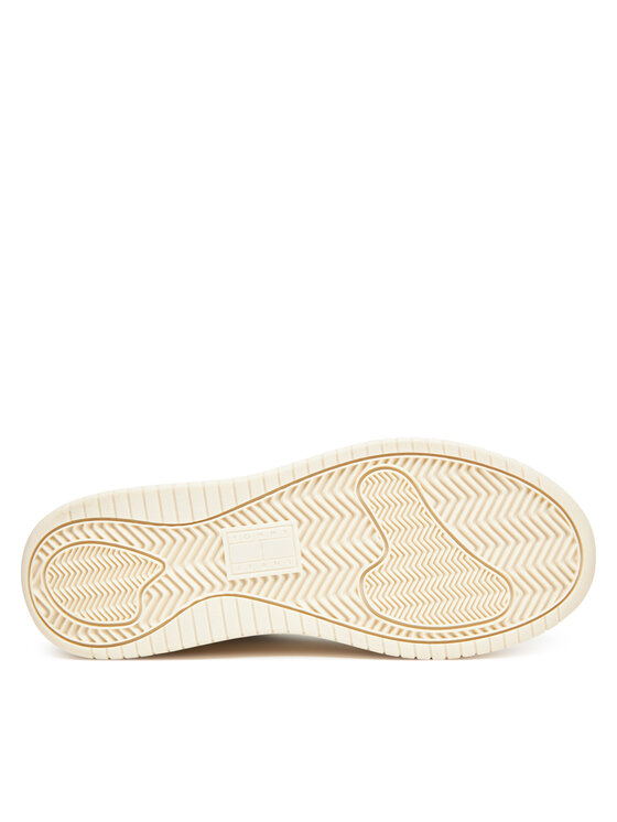 Tommy Jeans Tommy Jeans Снікерcи Tjw Retro Basket Flatform EN0EN02840 Écru