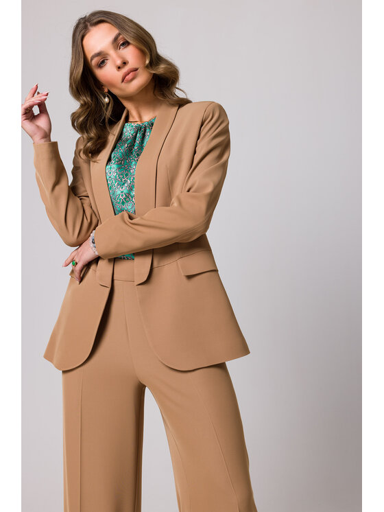 Stylove Stylove Giacca da abito S330 Marrone Regular Fit