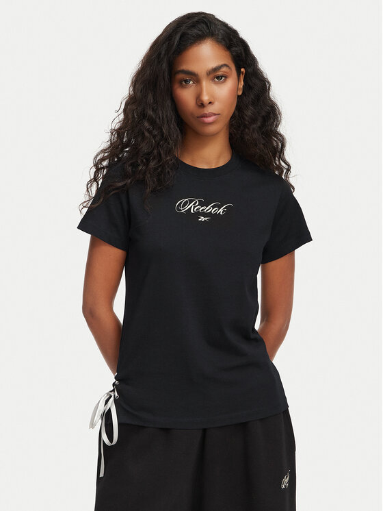 Reebok Tricou Anka RK25697CCW Negru Regular Fit