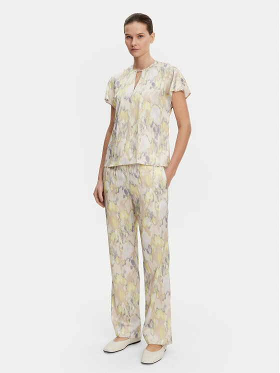 Calvin Klein Calvin Klein Spodnie materiałowe K20K208425 Kolorowy Regular Fit