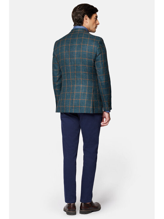 Lancerto Lancerto Marynarka Blakeney MA073124000002 Zielony Slim Fit
