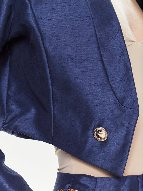 Rinascimento Rinascimento Bolero CFC0117611003 Albastru Regular Fit