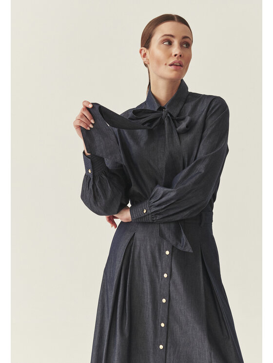 TATUUM Tatuum Košeľa LILEN Tmavomodrá Classic Fit