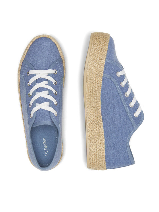 DeeZee DeeZee Espadrile WSS21067-01A Albastru