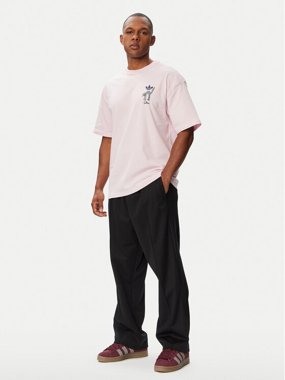 adidas adidas T-Shirt Snowball Graphic LG5064 Hellrosa Oversize